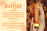 Mowina - Beautiful Floral, a Serif Font by Artisan Themes (Thumbnail 9 of 12)