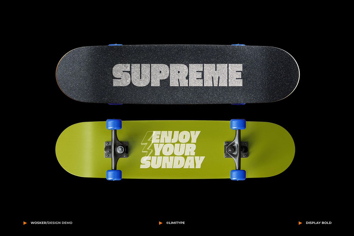 Wosker - Bold Font, a Sans Serif Font by limitype (Photo 6 of 10)