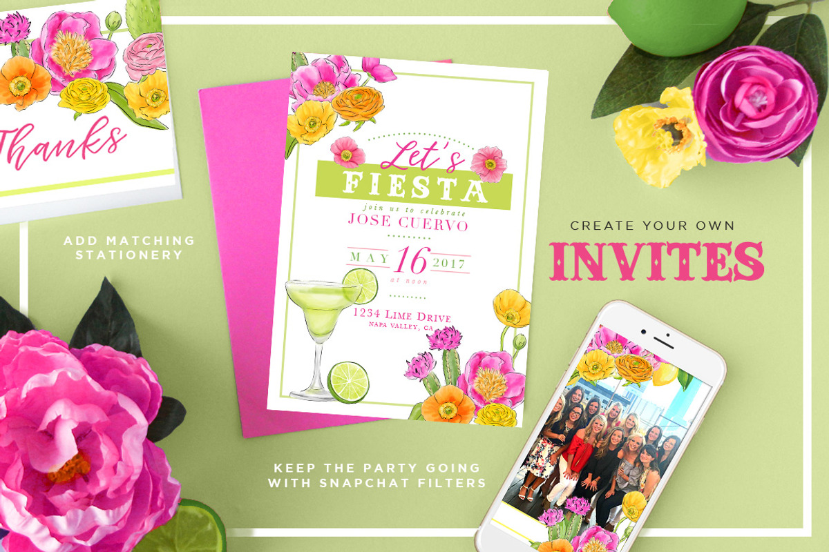 Margarita Fiesta Florals, an Illustration by Relish Designs (Photo 6 of 6)