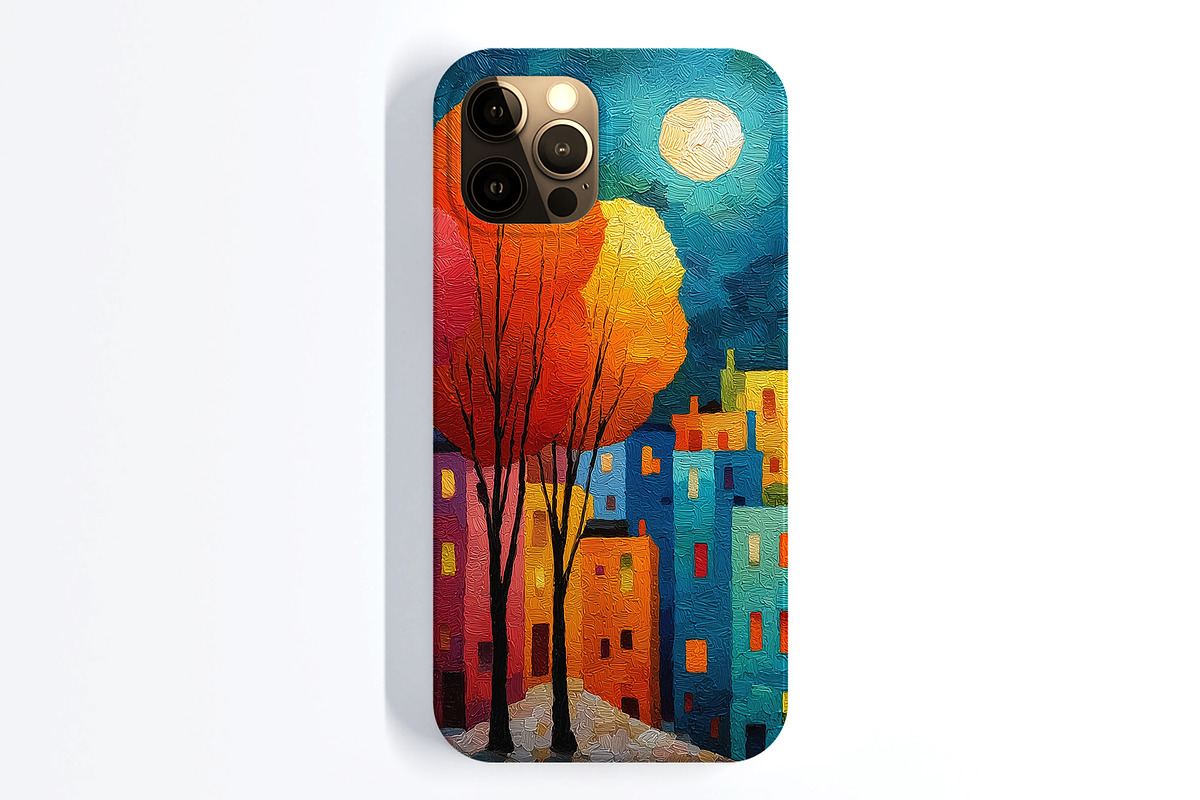 Whimsical Night Town Illustration, a Decorative Illustration by Housui Patterns (Photo 12 of 12)