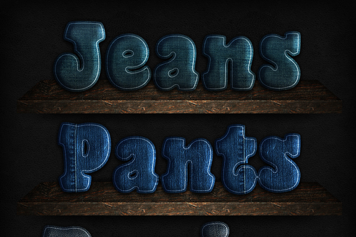 Denim Jeans Patch Layer Styles, a Layer Style Add-On by Creativenauts (Photo 12 of 12)
