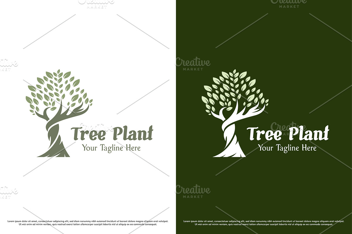 Tree Park Logo Design Illustration, a Branding & Logo Template by Morvana Crew