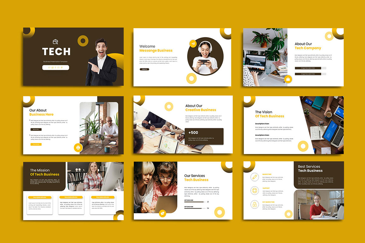 TECH Keynote&GSL Template, a Presentation Template by yanindesign (Photo 2 of 6)