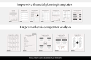 Business plan Canva template, a Design Template by Cate Creates (Thumbnail 6 of 9)