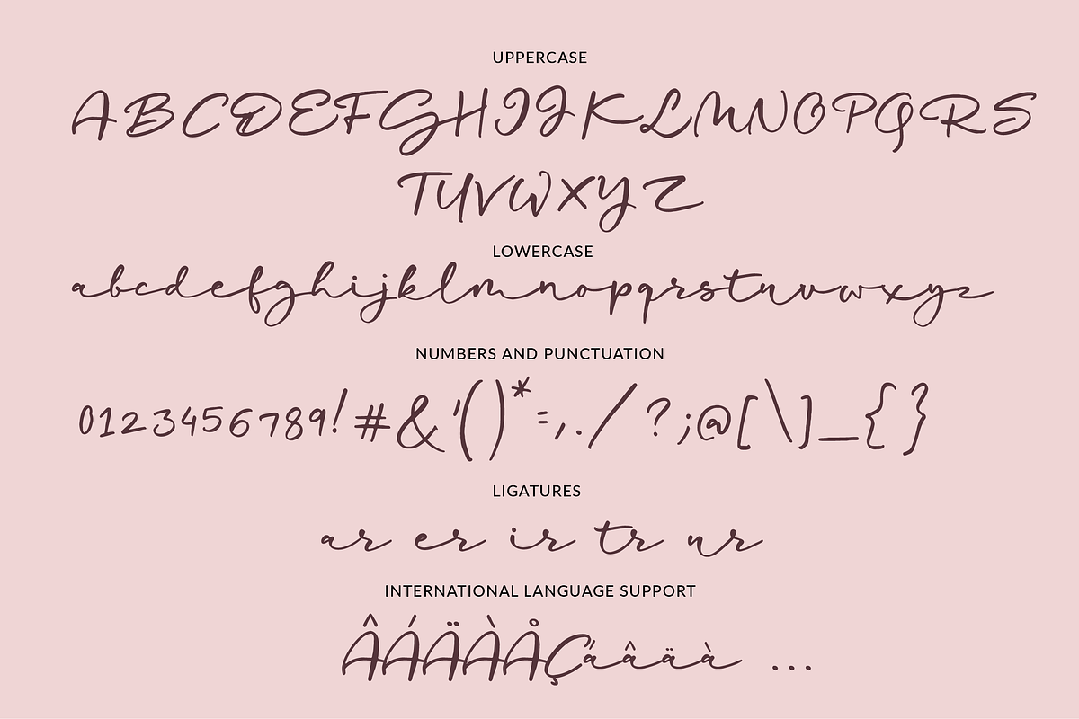 Mostly Sunshine Font Duo preview 8