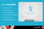 Be Nourish - Logo Template, a Branding & Logo Template by DynamikMedia (Thumbnail 1 of 5)
