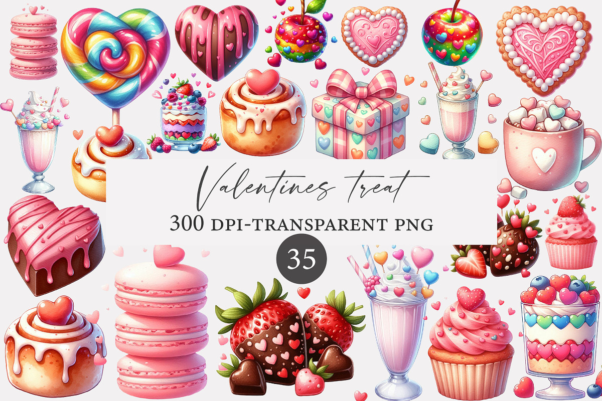Valentines treat clipart, an Illustration by Designworld (Photo 1 of 4)