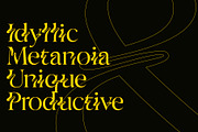 Zighead Display Font, a Sans Serif Font by Headfonts (Thumbnail 3 of 10)