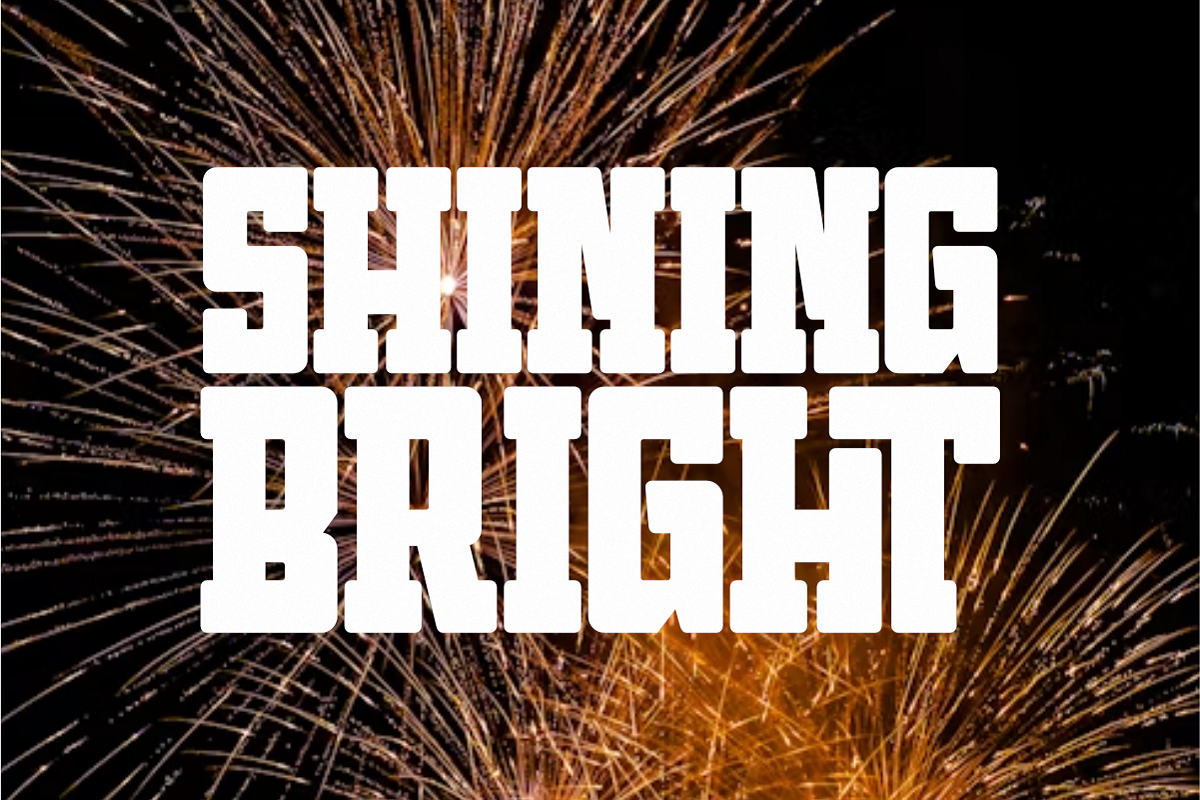 Birthday Varsity - Condensed Slab, a Slab Serif Font by Pian45 Studio (Photo 3 of 8)