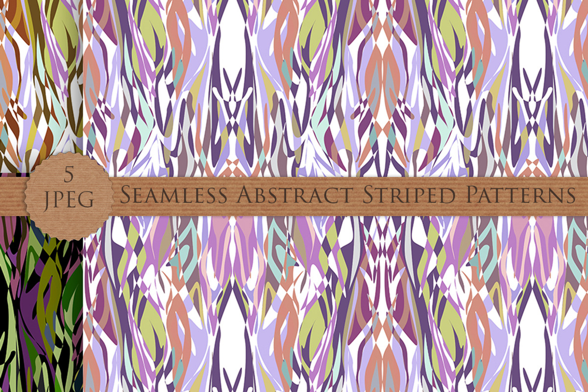ABSTRACT seamless striped pattern, a Pattern Graphic by Futurel (Photo 4 of 4)