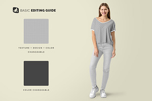 Female Everyday Outfit Mockup