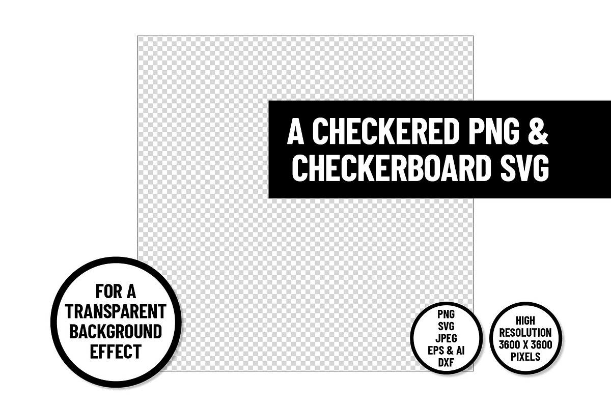 Checkered PNG & Checkerboard SVG, a Design Template by Little Type Factory (Photo 2 of 7)