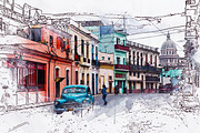 Urban Watercolor Photoshop Effect, a Brushes & More by INTENTFX (Thumbnail 2 of 26)