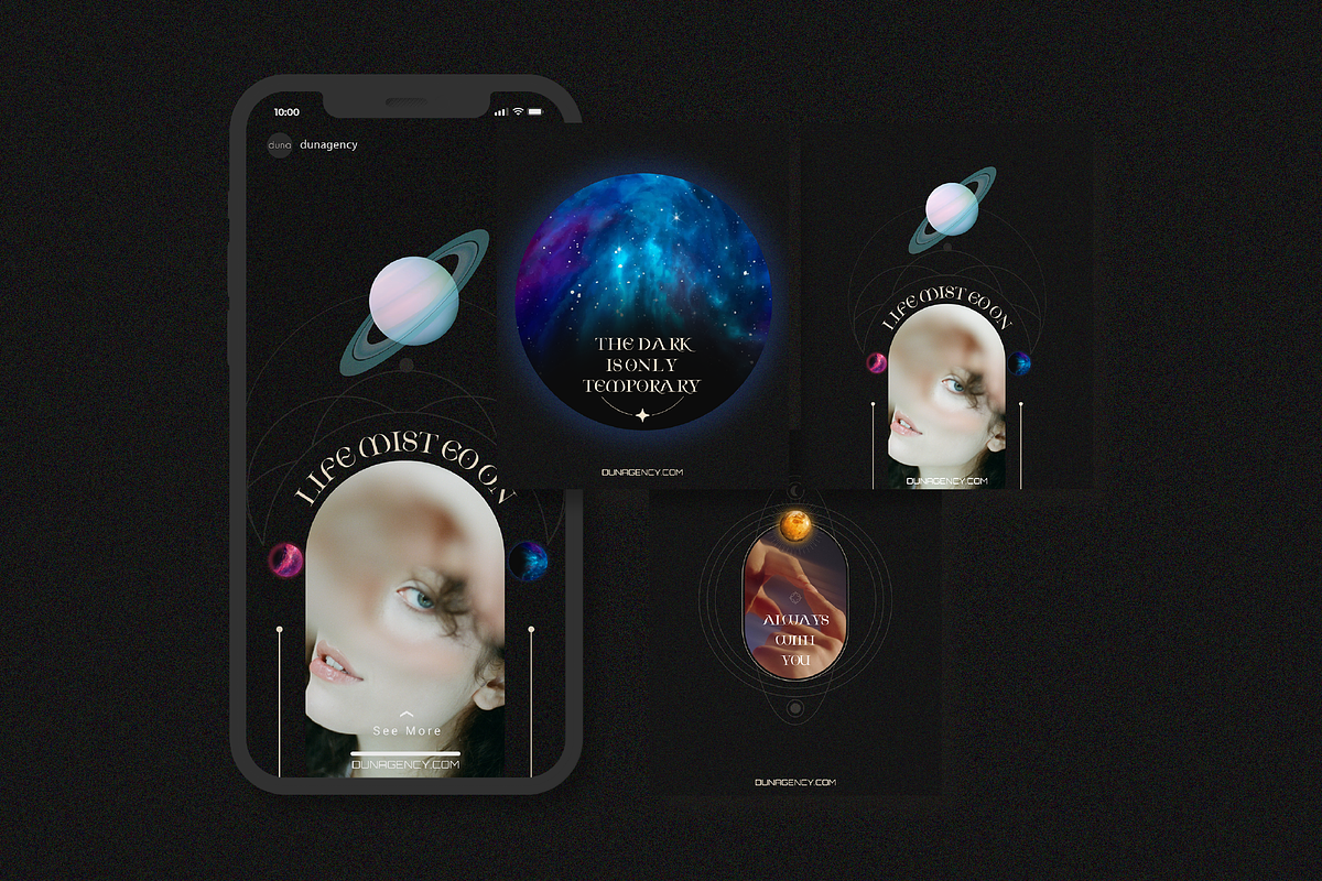 Mindset Coach Instagram Templates, a Social Media Template by dunagency (Photo 9 of 13)
