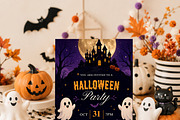 Cute Ghost Halloween Invitation, an Invitation Template by Arslan (Thumbnail 4 of 5)