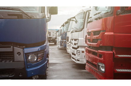 Different semi trucks on the truck, a Transportation Photo by Jan Jack Russo Media