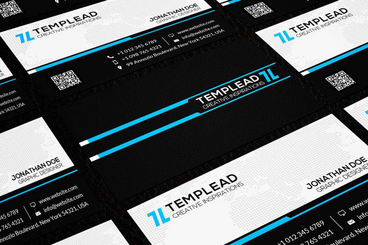 Corporate Business Card CM091, a Business Card Template by annozio (Photo 4 of 4)
