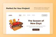 Spring Nature 3D Icon Pack, a Seasonal Illustration by twinstd (Thumbnail 5 of 6)