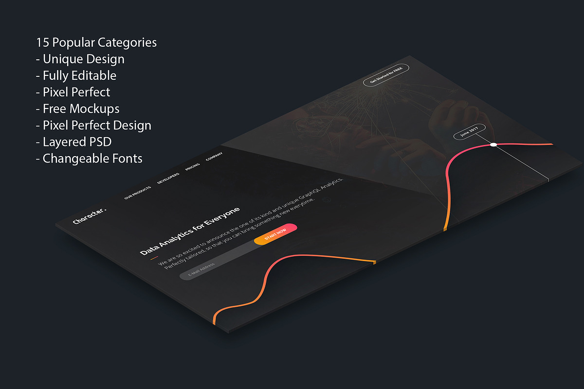 Minicraft - 15 Hero Headers UI Kit, an UI Kit Template by Character (Photo 6 of 7)
