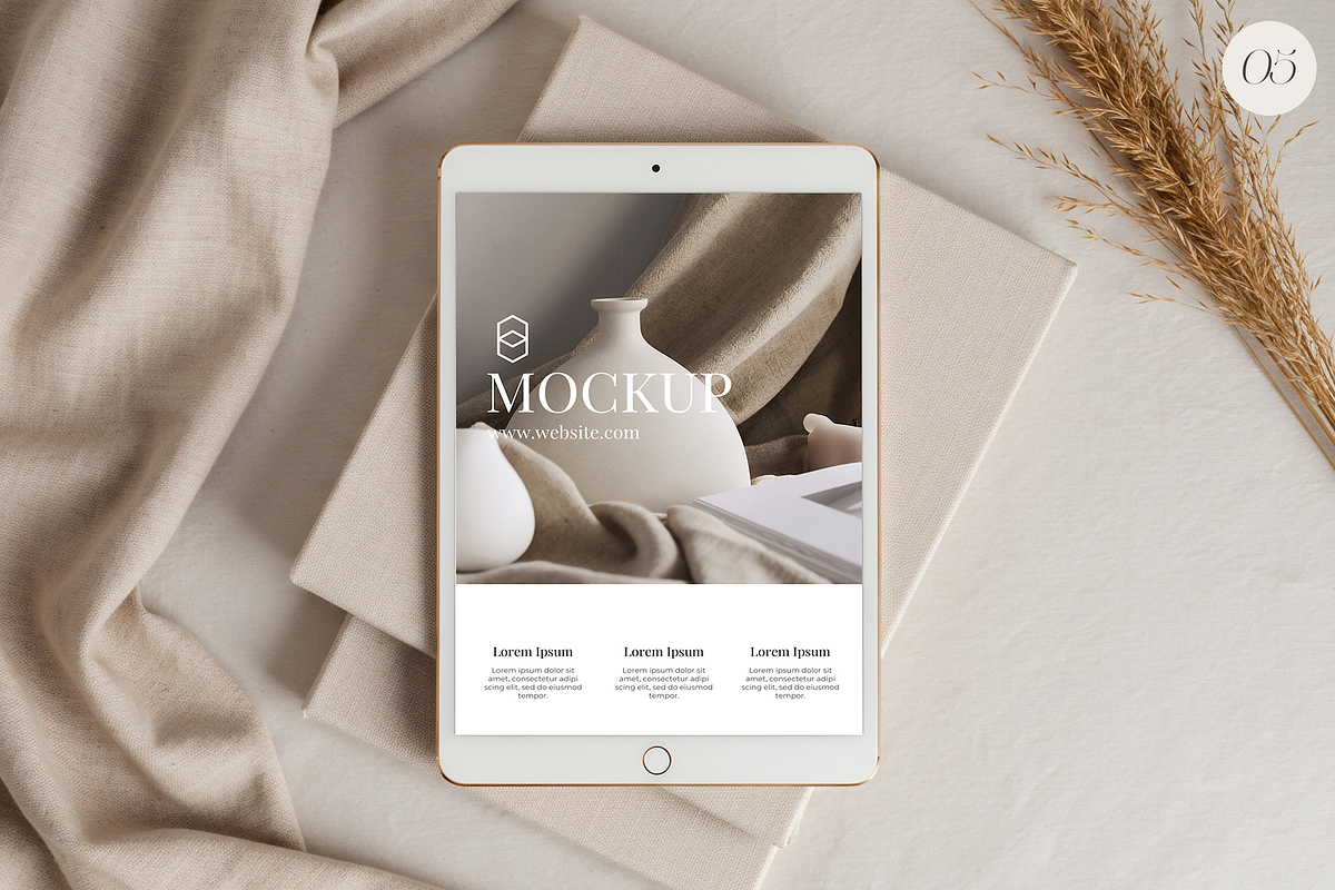 Elara | Neutral Classy Mockup Bundle, a Mockup by Julia Anderi - Studio (Photo 6 of 10)
