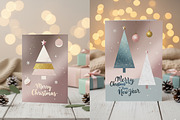 Christmas Cards. Holiday greetings, a Graphic by Hanna's ArtLab (Thumbnail 3 of 5)