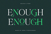 Krista's - Display Serif, a Serif Font by Dora Typefoundry (Thumbnail 4 of 23)