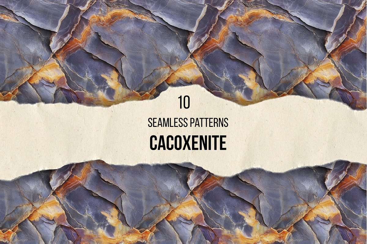 Cacoxenite Seamless Photo Patterns, a Pattern Graphic by DigitaI Craft Corner (Photo 1 of 6)
