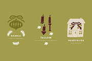 WINTER OVERLAYS | CHRISTMAS CLIPART, a Decorative Illustration by Favete Art (Thumbnail 15 of 21)