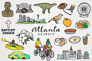 US States & Cities Art MegaPack, an Object Illustration by Lemonade Pixel (Thumbnail 5 of 10)