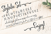 Bottomland • Ink Script, a Script Font by Evelyn Richards (Thumbnail 8 of 8)