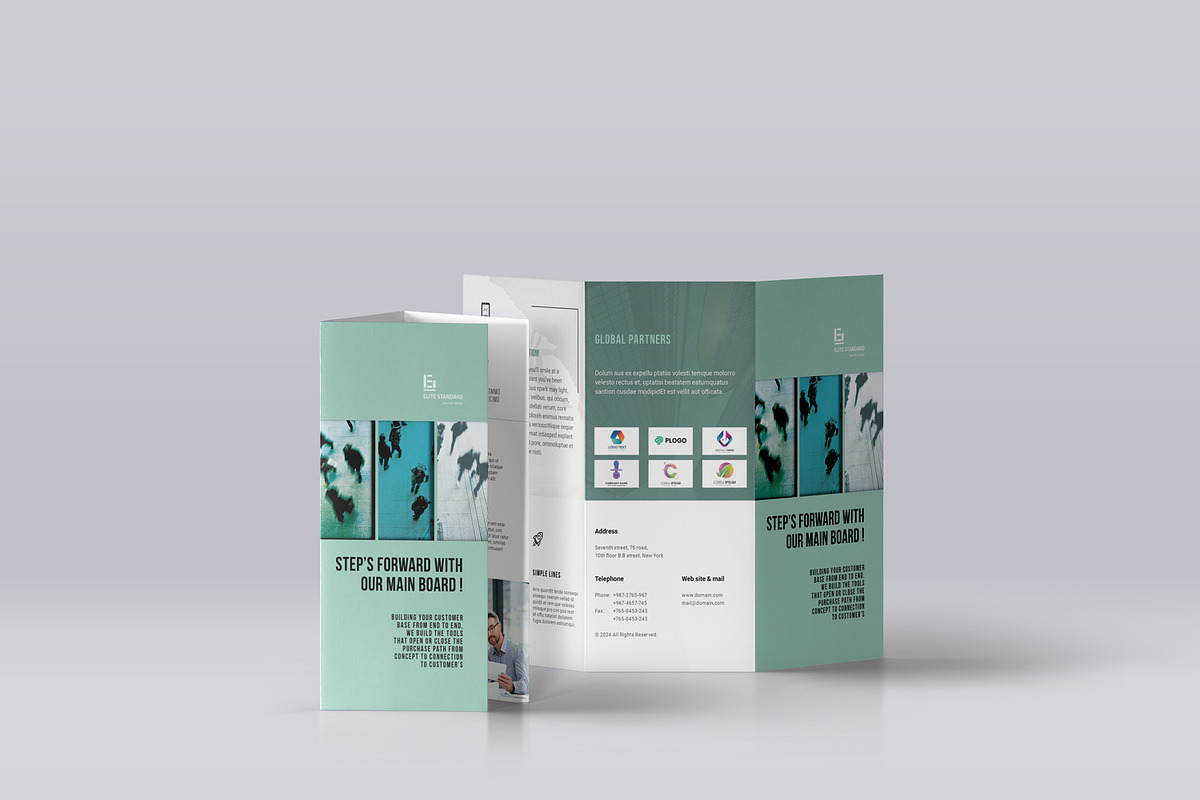 Trifold brochure, a Brochure Template by Elite_Standard (Photo 1 of 5)