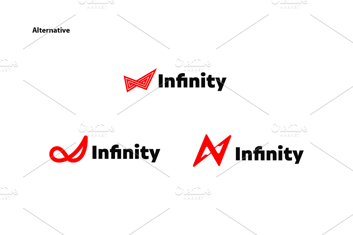 INFINITY LOGO FREE 3 ALT, a Branding & Logo Template by tipudaya (Photo 6 of 7)