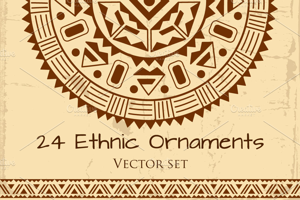 Ethnic Ornament Pack, an Object Graphic by Sunny Design (Photo 1 of 5)