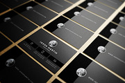 Clean Individual Business Card, a Business Card Template by bouncy (Thumbnail 1 of 4)