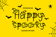 Happy Spooky Font, a Script Font by Cutie_Kate_Studio (Thumbnail 1 of 10)