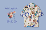 Porcelain Charm Prints & Patterns, a Pattern Graphic by GND ART STUDIO (Thumbnail 5 of 8)