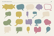 102 Hand-Drawn Bubble Shapes, an Object Illustration by designvectx (Thumbnail 7 of 8)