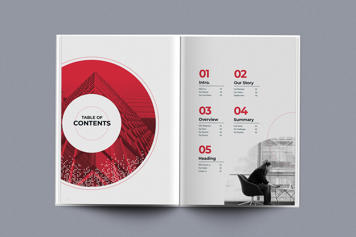 Company Profile | Docx | InDesign, a Brochure Template by BrochuresFactory (Photo 3 of 9)