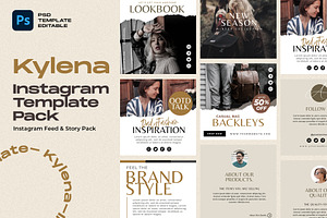 Kylena-Instagram Template Pack