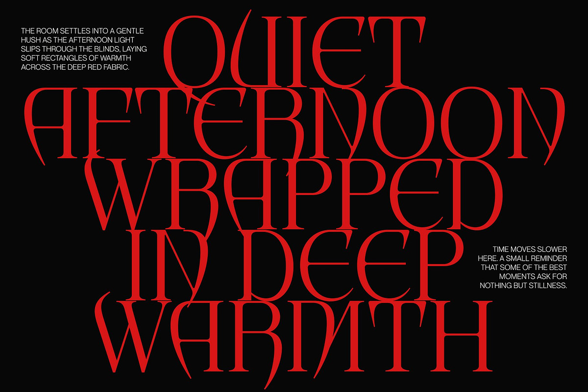 CS Alarix – Serif Display Font, a Serif Font by Craft Supply Co. (Photo 5 of 8)