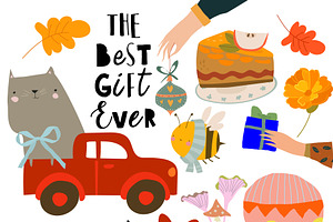 Birthday Gifts. Cats Riding in Cars, a Transportation Illustration by Maria Starus