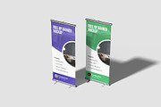 Roll-Up Banner Mockups, an Advertising Mockup by graphiccrew (Thumbnail 7 of 10)