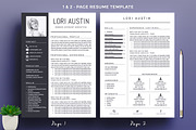 Resume/CV Template, a Resume Template by A1RESUME (Thumbnail 2 of 5)