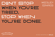 Rinjani Sans - Wide Stretch Typeface, a Sans Serif Font by CCS Type (Thumbnail 9 of 24)