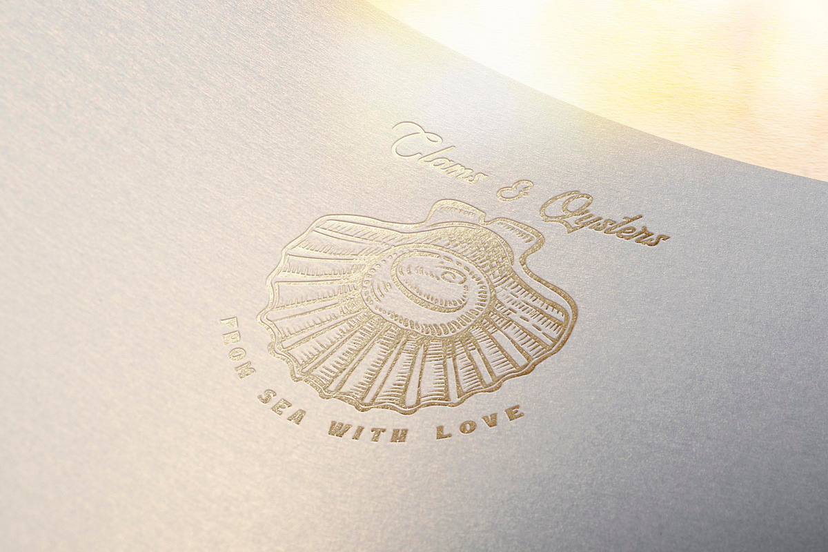 Vector sketch of Shellfish & Oysters, an Object Graphic by Aquatinta (Photo 10 of 11)