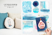 Sea journey. Summer watercolor set, an Object Illustration by VerAna (Thumbnail 7 of 19)