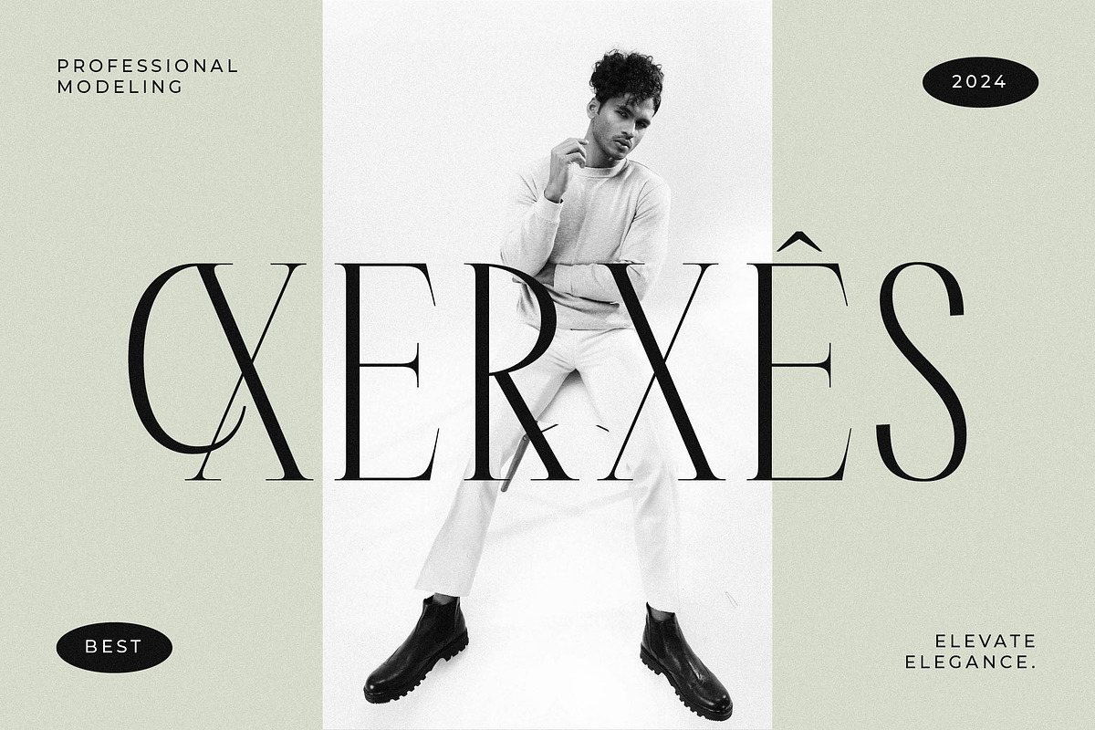 Rastofi Modern Ligature Serif, a Serif Font by Letterena Studios (Photo 8 of 15)