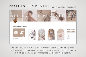 2025 Notion Life Planner Bundle