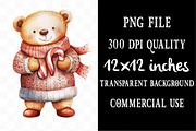 Christmas Characters Png, an Illustration by Designking (Thumbnail 4 of 4)