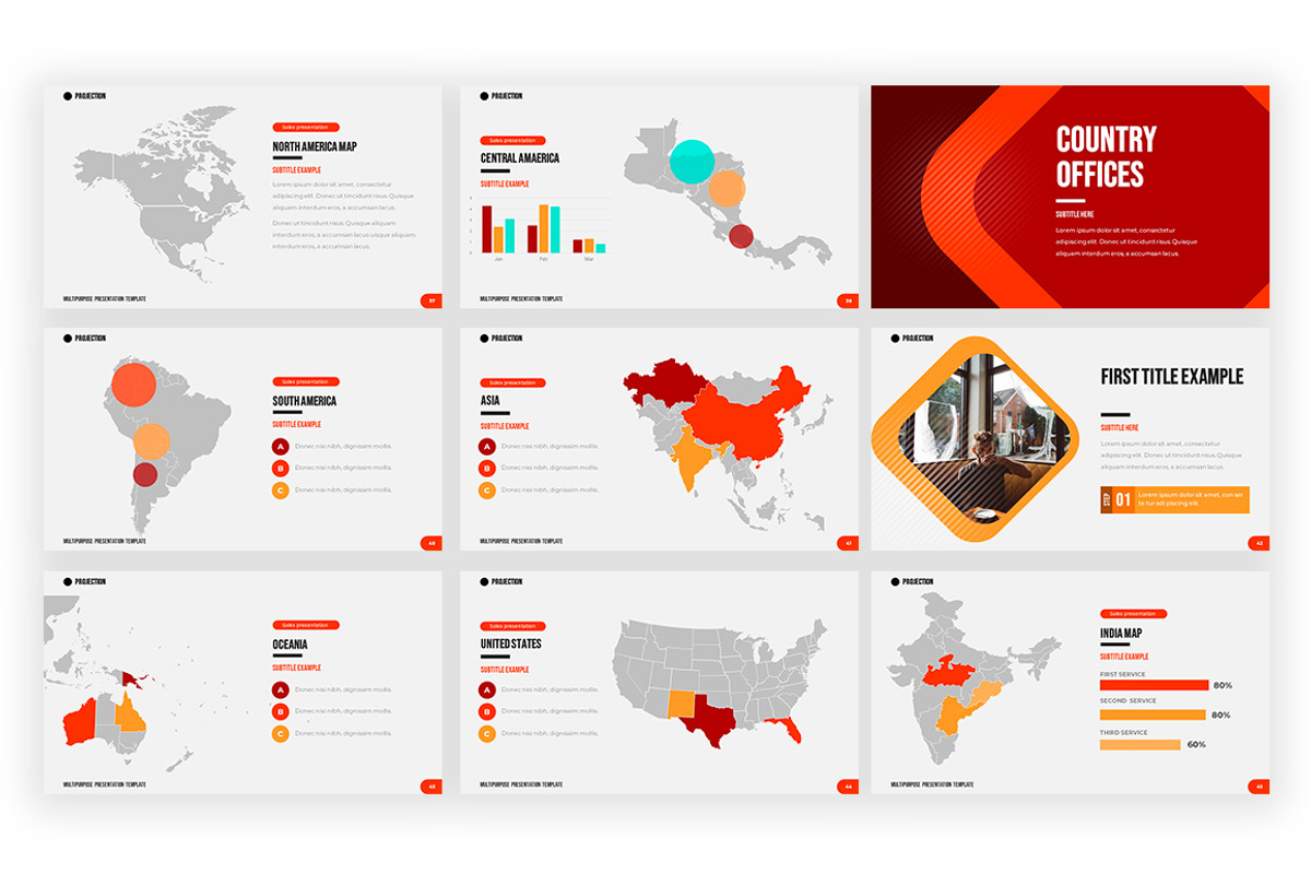 Projection | Powerpoint Template, a Presentation Template by Zacomic ...